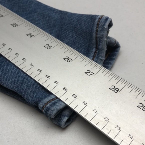 VINTAGE AMERICAN EAGLE HI-RISE JEGGINGS 0/25x27 🇲🇦 - Picture 9 of 10